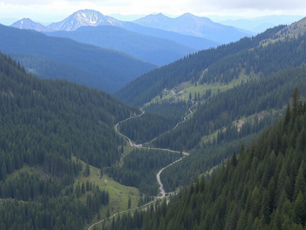 Навигация в горах и лесах без связи. Планирование маршрута и контроль пути