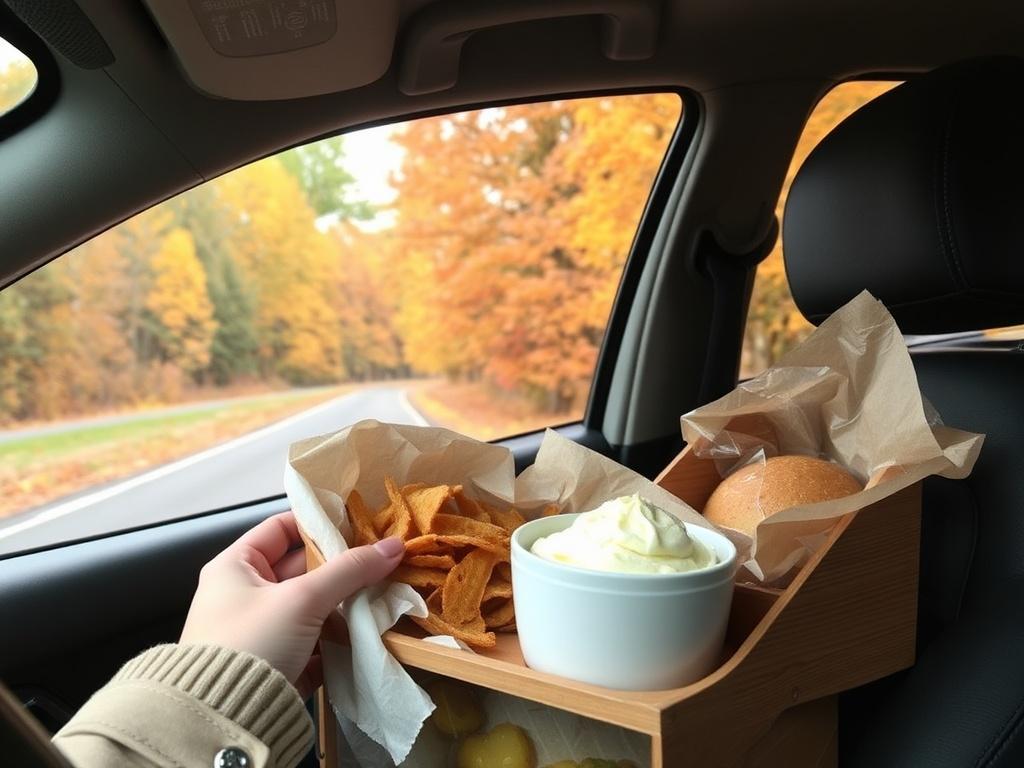 Путешествие на машине осенью: краски и особенности. Питание в дороге: простые и тёплые решения