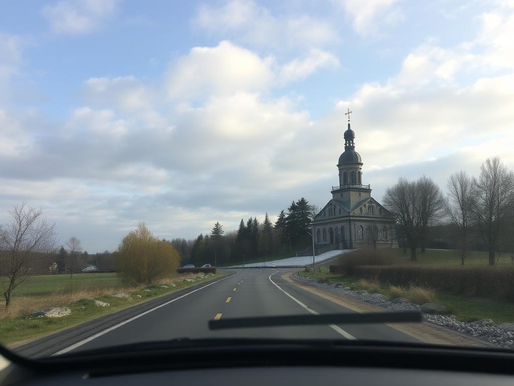 Поездка на машине в Псков и Изборск. Безопасность и уважение к наследию