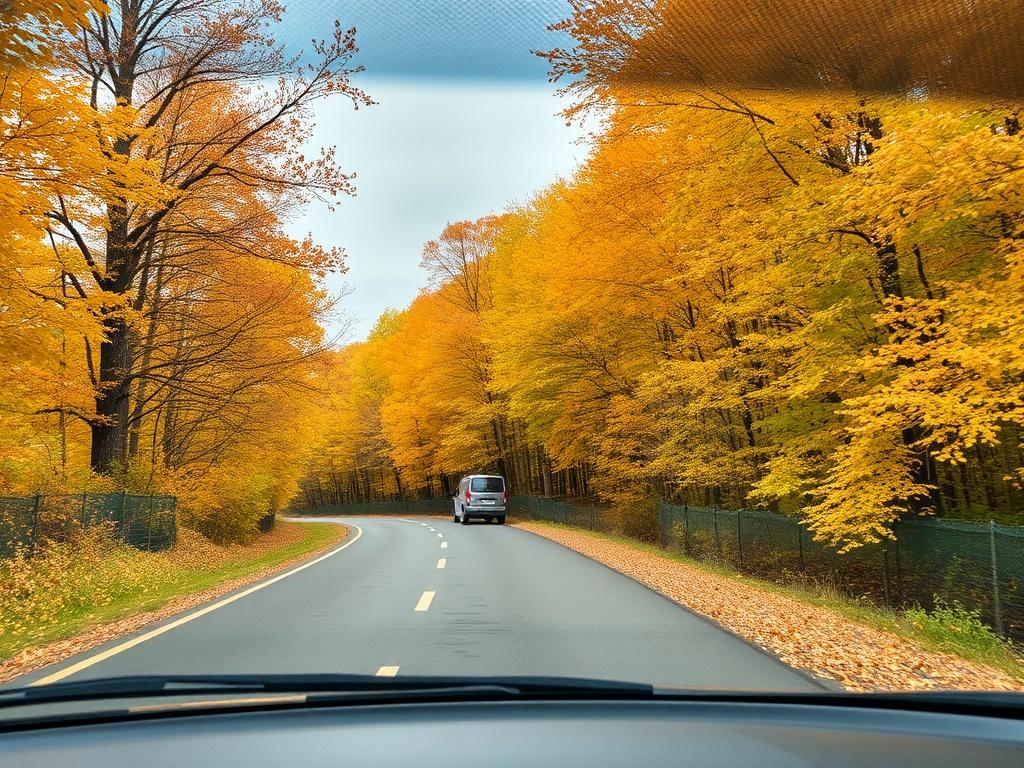 Путешествие на машине осенью: краски и особенности. Мой опыт: пара историй из осенних поездок