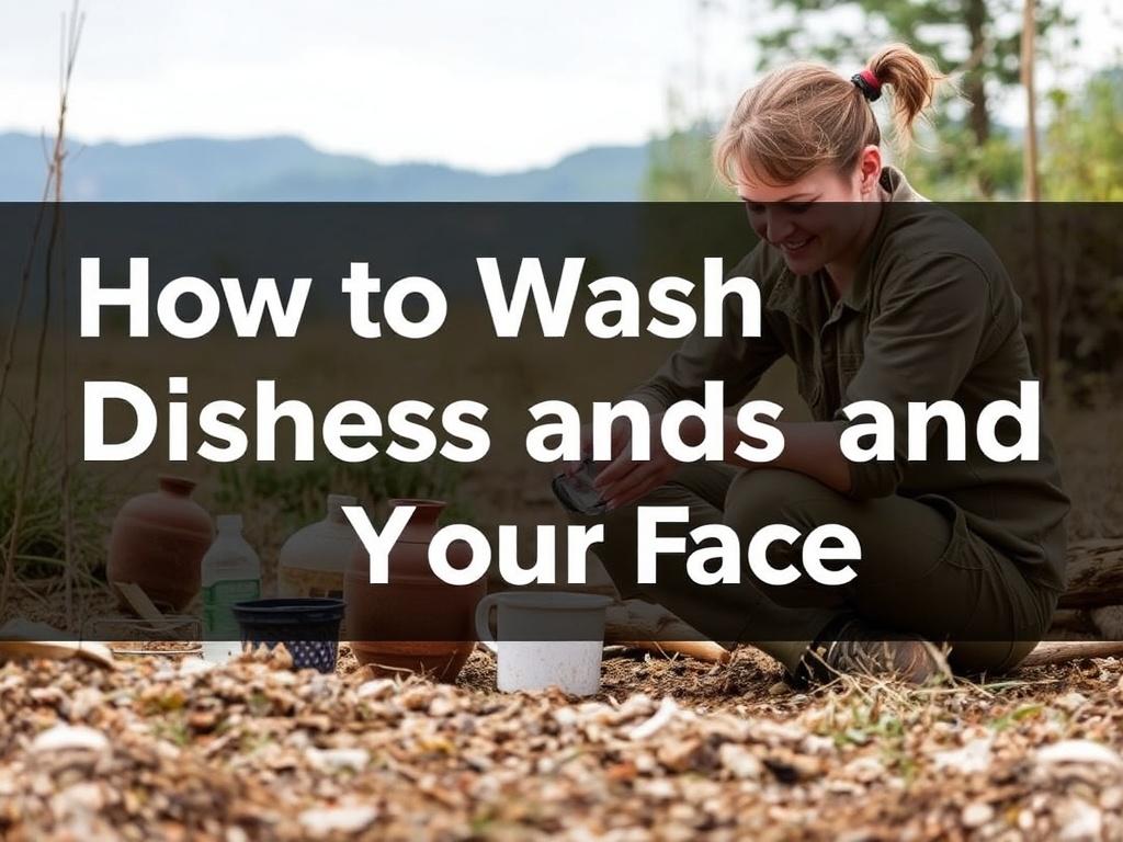 Как мыть посуду и умываться в полевых условиях. Выбор места и правила по отношению к воде