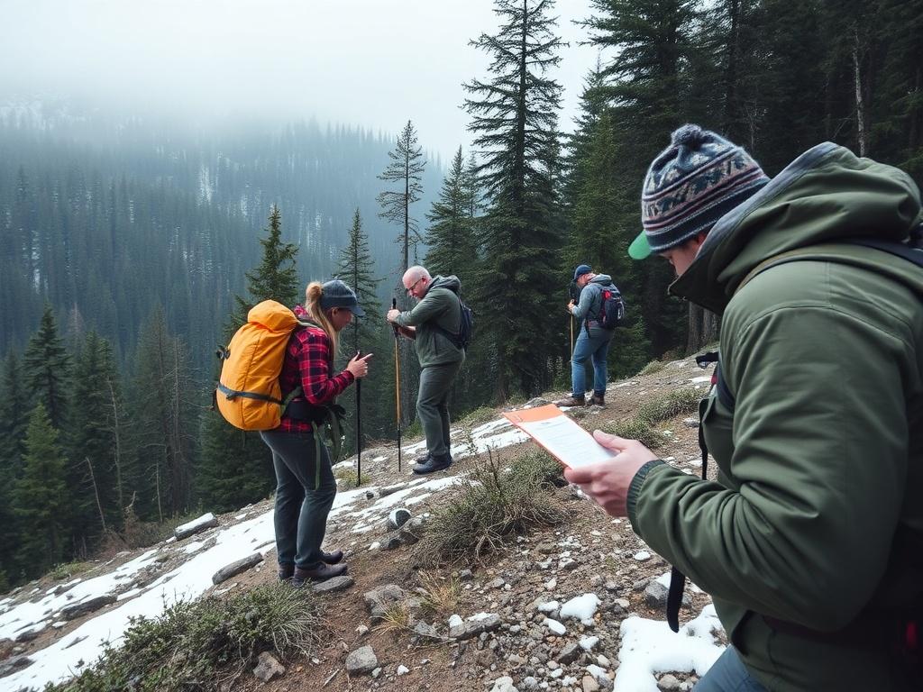 Навигация в горах и лесах без связи. Практика и тренировка навыков