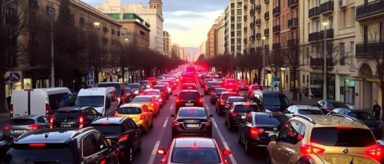 Барселона: парковки и пробки в ритме города