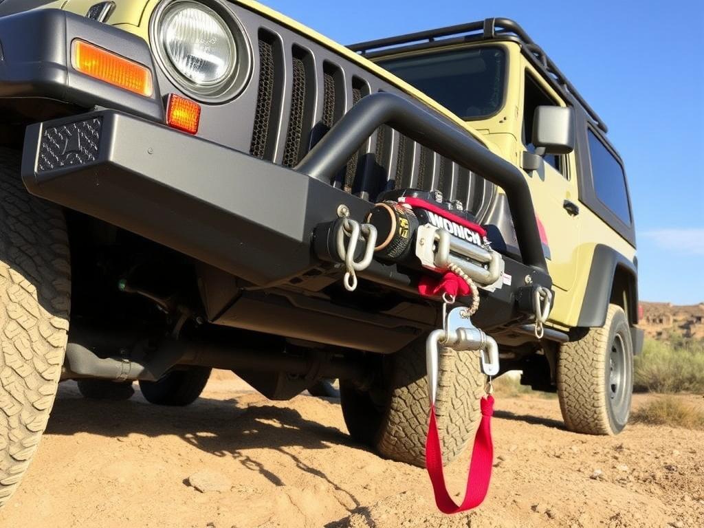 Тюнинг внедорожника для путешествий. Силовые бамперы и лебёдка: когда без этого никак Тюнинг внедорожника для путешествий. Силовые бамперы и лебёдка: когда без этого никак