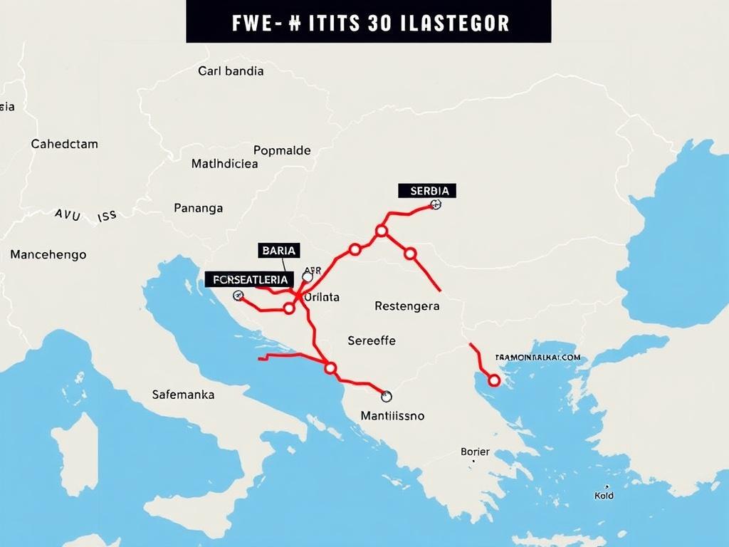 Балканы на авто: Сербия, Босния, Черногория. Маршрут на две недели: пример с остановками