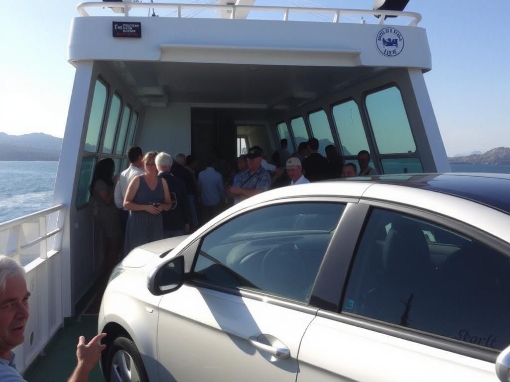 Паромы в Греции: переправы с машиной. Прибытие на остров: что дальше