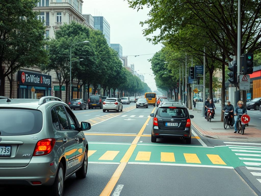 Центры городов и зоны с ограниченным движением. Городской транспорт и микромобильность