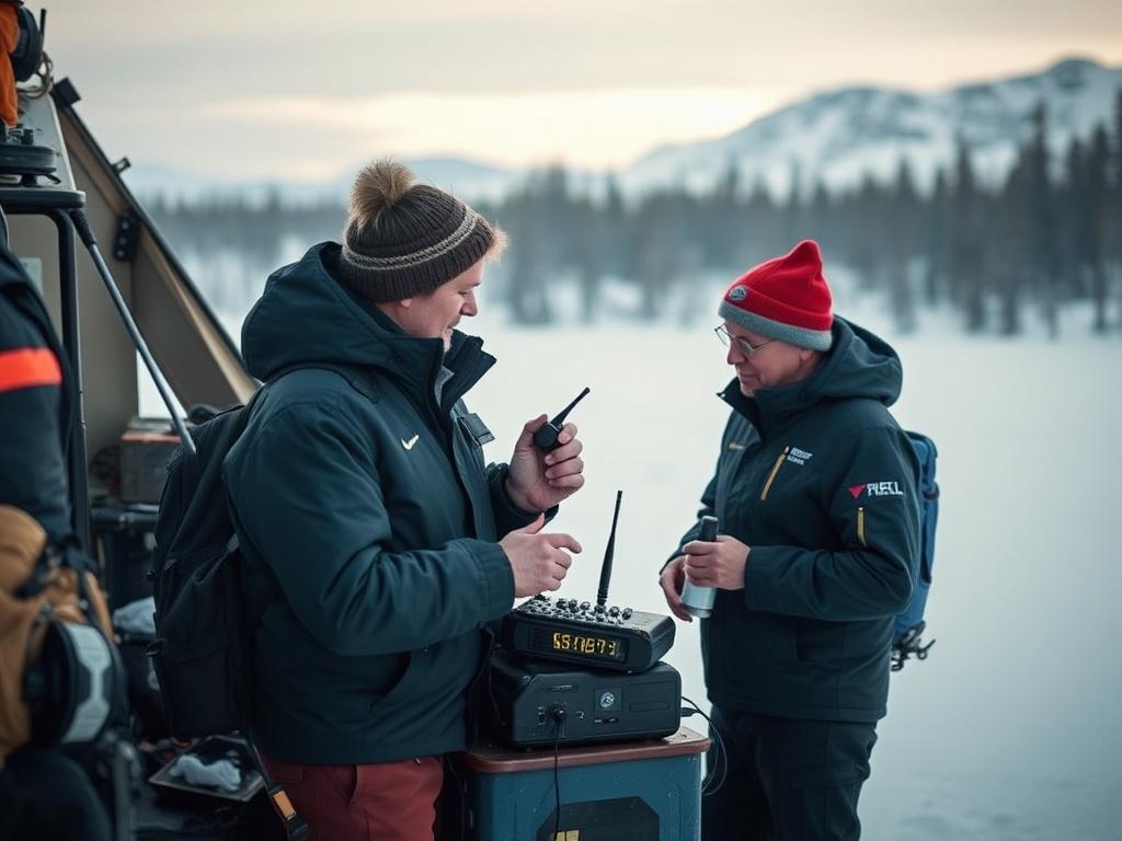 Рации и связь в экспедиции. Интеграция с мобильной и спутниковой связью