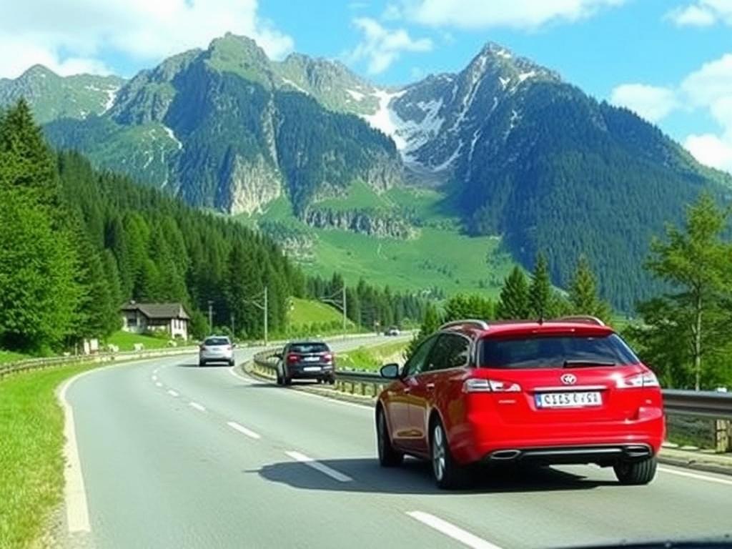 Австрийские Альпы на автомобиле. Правила и особенности дорожного движения