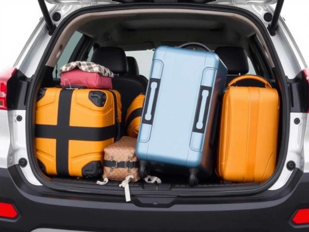 Как правильно упаковать багаж в машину. Как действовать при необходимости быстрой выгрузки