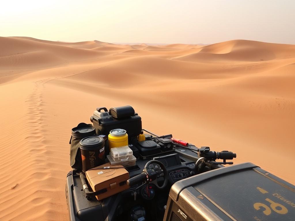 Пустыня и дюны на внедорожнике. Обязательное снаряжение и инструменты Пустыня и дюны на внедорожнике. Обязательное снаряжение и инструменты