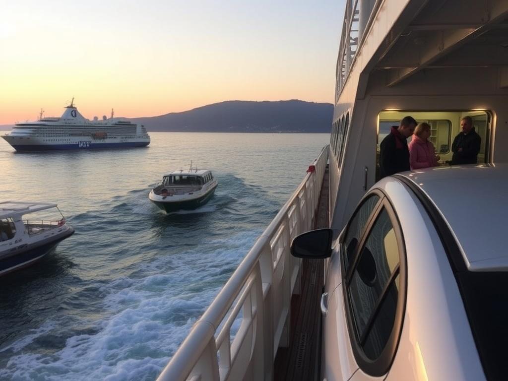 Паромы в Греции: переправы с машиной. Цены и как сократить расходы