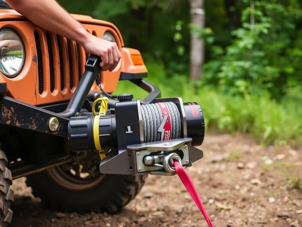 Лебедка и снаряжение для бездорожья. Техника безопасной и эффективной работы с лебёдкой Лебедка и снаряжение для бездорожья. Техника безопасной и эффективной работы с лебёдкой