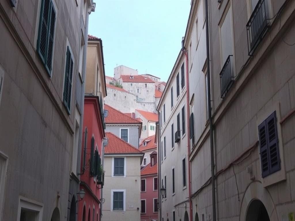 Дубровник и узкие улицы старого города. Почему улицы в старой части Дубровника такие узкие