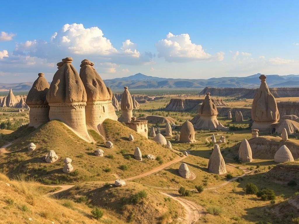 Каппадокия и центральная Турция. Откуда появились «фейские дымоходы» и почему земля выглядит так необычно Каппадокия и центральная Турция. Откуда появились «фейские дымоходы» и почему земля выглядит так необычно