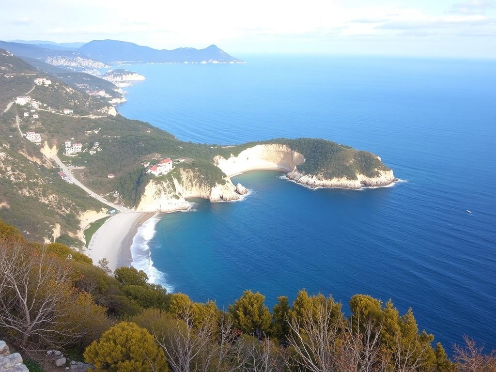 Западное побережье Крыма: Тарханкут. Активности: море, воздух и суша