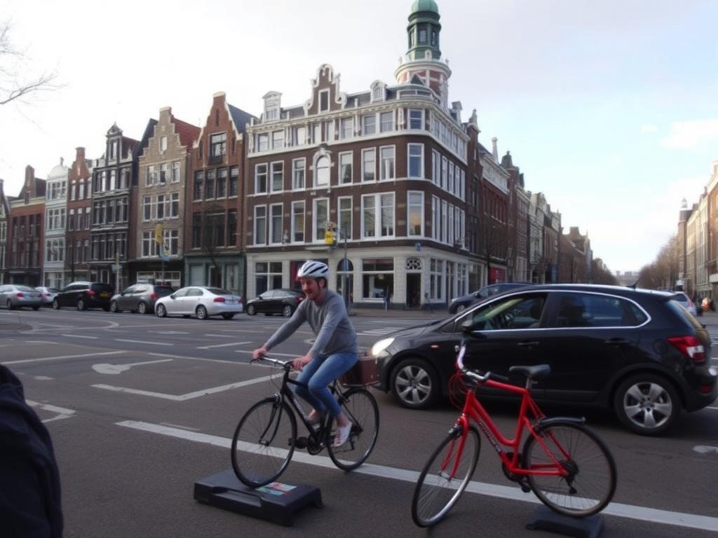Амстердам на велосипеде и машине. Этика и уважение: как вести себя на улицах Амстердама